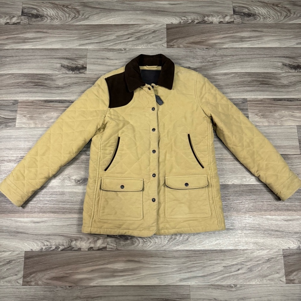 L.L. Bean Women's Gor-Tex Quilted Legacy Riding Utility Coat Size Medium